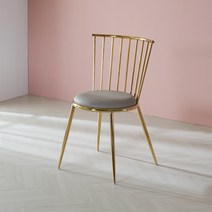 지니골드체어-골드색고급의자식탁카페인테리어의자, 베이지