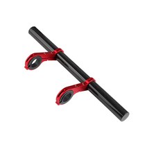 자전거 핸들 바 익스텐더 클램프 산악 자전거 브래킷 라이딩 마운트 벨 속도계 홀더 업그레이드 교체, ,Rot