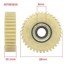 성인세발자전거 미니 3조각 36 치아 38mm 전기 자전거 감속기 PA66 플라스틱 모터 세발 클러치 기어 박차 E, 한개옵션0, 한개옵션1