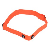 심박계 심박수 측정기 운동 Garmin Wahoo-폴라 스포츠 조절식 심박수 모니터 가슴 벨트 밴드 스트랩 4 가, 02 orange, 1개