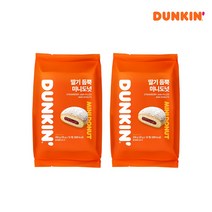 [던킨] 딸기 듬뿍 미니도넛 (10개입) 2개, 단품, 25g
