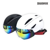 브렌스 프리미엄 어반 칼라고글헬멧 자전거 헬멧, 칼라고글 블랙