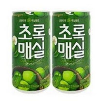 웅진식품 초록매실 180ml 30캔~300캔까지, 30캔