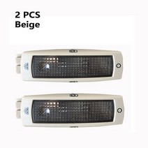 골프카운터 골프악세서리새로운 후면 독서 돔 라이트 램프 VW Golf 4 Jetta A4 GLI Bora MK4 Passat B5 Tig, 04 Beige-2PCS