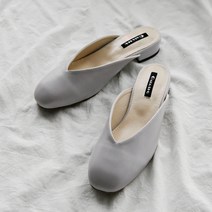 가이아슈 여성용 브이컷팅 뮬 블로퍼 2cm