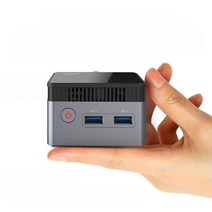 초미니 PC 컴퓨터 초소형 고사양 CPU N100 N5105 쿼드코어, 11세대 N5105 쿼드코어, RAM 8G SSD 256G
