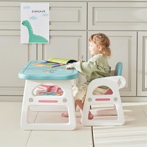 유아 가정용 1인용 식탁 테이블 의자 세트 밥상 어린이 미술책상 두돌 아기