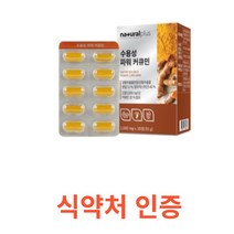 내츄럴플러스 - 수용성 파워 커큐민 1000mg x 30정 식약처 식약청 인정 인증 해썹 haccp 인도산 활력 강황 추출물분말 캡슐 말토덱스트린 치커리분말 히드록시, 30캡슐X10개