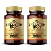 솔가 킬레이트 철 100개 1+1 2병, 100 Count (Pack of 2)