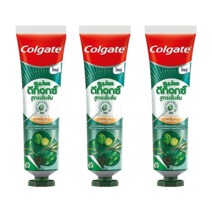 태국 콩알 치약 / Colgate 허벌 디톡스 농축 치약 / 오리엔탈 Mint 76g x 3 팩