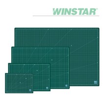 [천삼백케이] [윈스타] 윈스타 PVC 녹색 데스크 커팅 매트 A1 900X620
