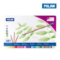 MILAN 밀란 메탈박스 36색 색연필