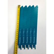 MAKITA 마끼다 바이메탈 컷쏘날/ B-43175/ 철재용 18TPI 9인치 5PCS 부드러운 정밀절단