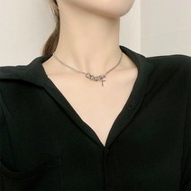 일호장신구 십자가 언발 체인 목걸이[써지컬스틸] 개별 카드택 포장 선물상자 증정 국내배송