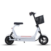 코스트코킥보드 기함급 전동 두발 킥보드 중고 렌탈 휠리스 나노휠 바퀴큰 초등학생 자전거 대리운전 좌식, 화이트, 8인치 24V