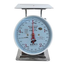 지시저울 접시저울 앉은뱅이저울 5kg 스테인레스, 감자쌀롱 본상품선택