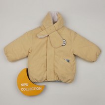 [압소바] (아가점퍼)크리미 리버서블 JP(목도리)(23FW) AY723111