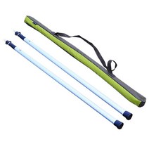 텐트 타프용 알루미늄 폴대 2개 가방포함 운동회용 야영용 야외용