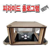피라미드 홀로그램 관찰기 만들기 (8인용)