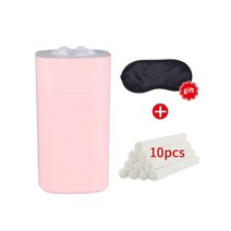 saengq 350ml 전기 공기 가습기 아로마 디퓨저 아로마 오일 디퓨저 초음파 가습기 usb 미니 미스트 메이커 led 라이트, 핑크-350ml-10pcs