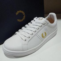 [프레드페리] [에스마켓] B8321-134 B721 LEATHER WHITEGOLD