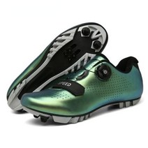 오토바이부츠 바이크 라이딩신발 사이클링 스니커즈 MTB 자전거 신발 남성 스포츠 산악 부츠 스피드 레이싱 여성, Bright Green MTB+42