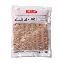 에쓰푸드 포크 불고기분쇄 (1kg), 상세페이지 참조, 상세페이지 참조, 상세페이지 참조