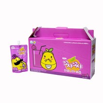 보리올 저온 착즙 아로니아 배 즙 110ml 20포