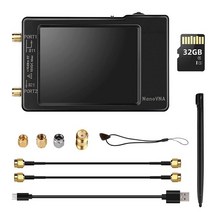 전자Nanovna-H 벡터 네트워크 분석기 32GB 카드 HW3.6 10Khz-1.5Ghz MF HF 안테나 스펙트럼, 01 Black