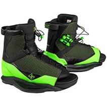Ronix District 웨이크보드 부츠, 7.5-11.5, 블랙/그린