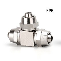 PV PE PM PZA 구리 도금 니켈 공압 공기 퀵 커넥터 호스 튜브 OD 4MM 6 8 10 12 14 16MM 빠른 조인트 연결, [03] KPE, [01] 4MM