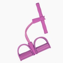 헬스용품 4 Resistanc 탄성 끌어 오기 밧줄 홈 체육관 스포츠 훈련 피트 니스 장비에 대 한 밴드 Exerciser Rower 배꼽 저항, pink+pink