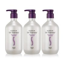 실크테라피 샤인 트리트먼트 플러스 화이트머스크향, 3개, 500ml