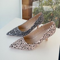 레오파드 호피 표범 무늬 구두 하객 하객구두 회사원