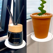 무타공 선반 창틀 샷시 거치 수납선반 벽걸이 거치대