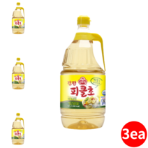맛있는 피클초 1.8L 3개 냉국 피클 오이 식초 cucumber pickle vinegar 업소용 가정용 식자재 식재료 절임용 요리용 대용량 무침용 과일 미역 골뱅이무침 재료