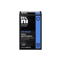일동제약 마이니 알티지 오메가3 60캡슐 (30일분)