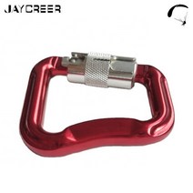 패러글라이딩장비 패러글라이딩자격증 행글라이딩 jaycreer 파라모터 메인 후크 잠금, 빨간색