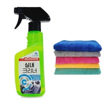 불스원 실내 크리너 스프레이 360ml 더블 드라잉 타월 세트 자동차 용품, 불스실내크리너스프레이360ml+드라잉타월그레이