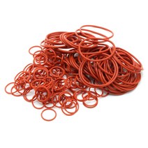고무오링 패킹 실리콘 오링 고무링 VMQ-O 링 씰 개스킷 두께 CS 1mm OD 5 ~ 46mm 실리콘 고무 절연 방수, 14 OD 18mm_01 빨간_01 1mm