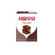 서울우유 멸균 딸기우유 200ml 24팩, 서울우유 멸균 초코우유 200ml 48팩