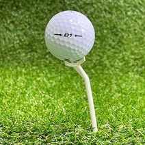 아이디어상품 탄도상승 비거리증가 슬라이스방지 90mm 롱롱티꽂이, 화이트 1 PCS