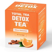 Total Tea 천연 디톡스 차 (25 봉지), 감귤계피, 1개(25개들이 팩)