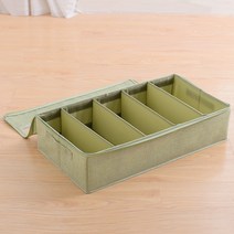 투명한 저장 상자 먼지 저장 직물 접이식 상자 신발 보관 상자, 60x33x14cm, 녹색