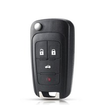 KEYYOU 개조 2345 BTN 뷰익 리모트 키 셸 케이스 쉐보레 크루즈 에피카 카마로 오펠 복스홀, For Chevrolet+4 Buttons