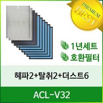 [필터테크] 공기청정기필터 호환 ACL-V32, 상세 설명 참조