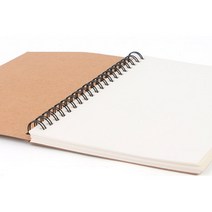 휴대용 캘리그라피노트 스프링스케치북 미니 드로잉북