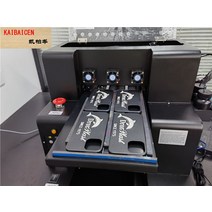 UV인쇄기 UV프린터 소형 풀 포맷 자동 A4 UV 평판 프린터 실린더 UVV 바니시 전화 커버 금속 유리 나무 병 인쇄용, 1.A4 UV - EU 플러그