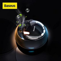 황사 미세먼지 baseus car air freshener 향수 스마트 앱 제어 자동차, set1 바질만다린