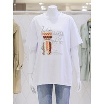 [AK수원점] [밸리걸]캐릭터 포인트 코튼 티셔츠(584750)